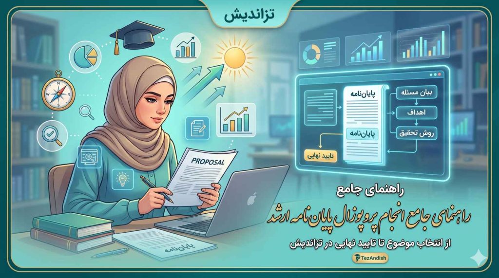 راهنمای صفر تا صد انجام پروپوزال پایاننامه ارشد